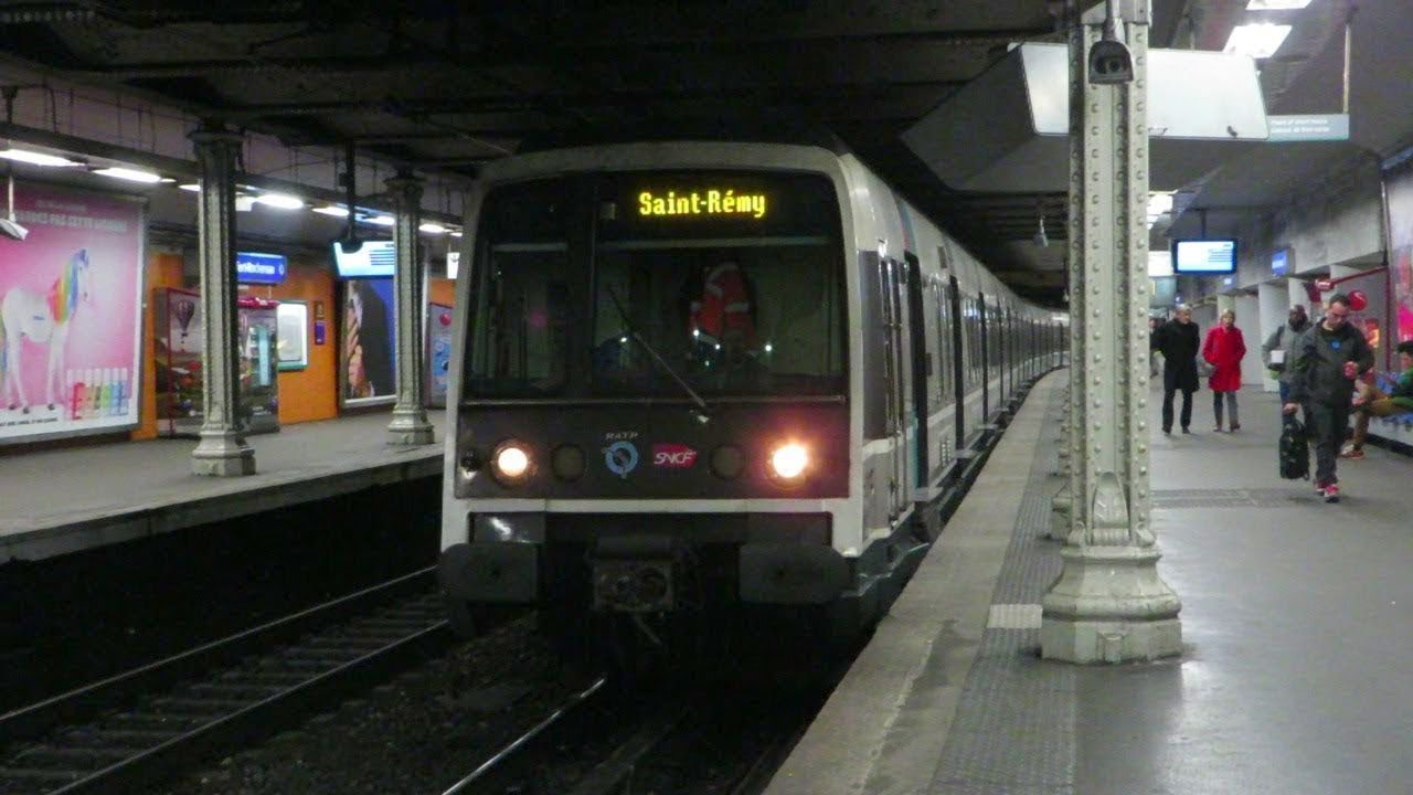 [Paris] MI79 RER B - Denfert-Rochereau (train court)