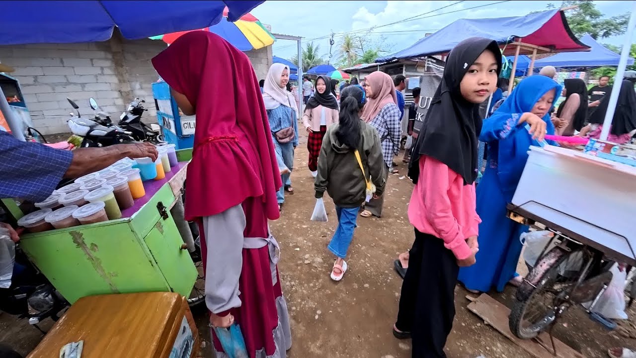 Ngabuburit asyik di awal puasa #makanan enak pinggir jalan