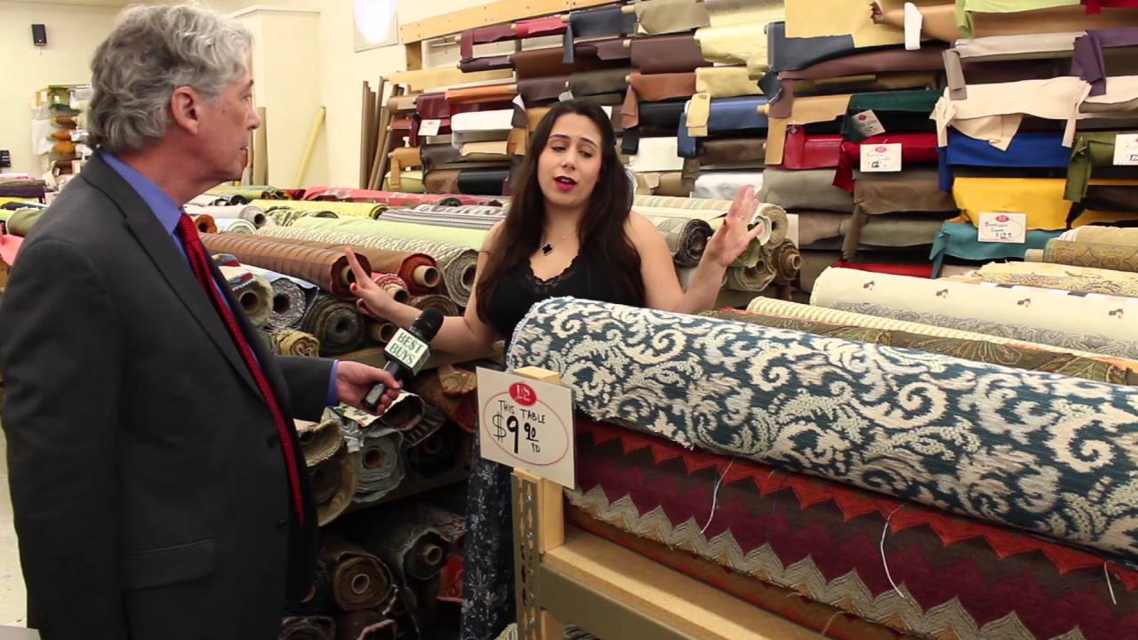 Alan Mendelson and F&S Fabrics in Los Angeles