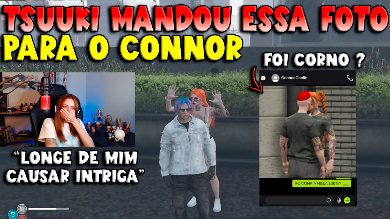 TSUUKI MANDOU ESSA FOTO PARA O CONNOR DA CACAU , ELE FOI CORN0?  🔥👀 - KOGA GTA RP CLIPS