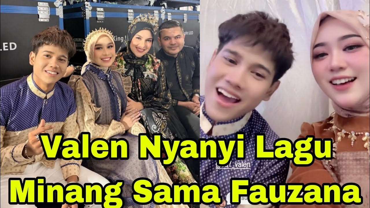 VALEN NYANYI LAGU MINANG BARENG FAUZANA, KAMU SYANG MILA YAA 