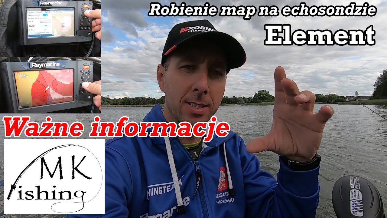 JAK ZROBIĆ MAPĘ SonarChart Live i Real Beathy Echosonda Element | Ważne informacje | Jak ustawić