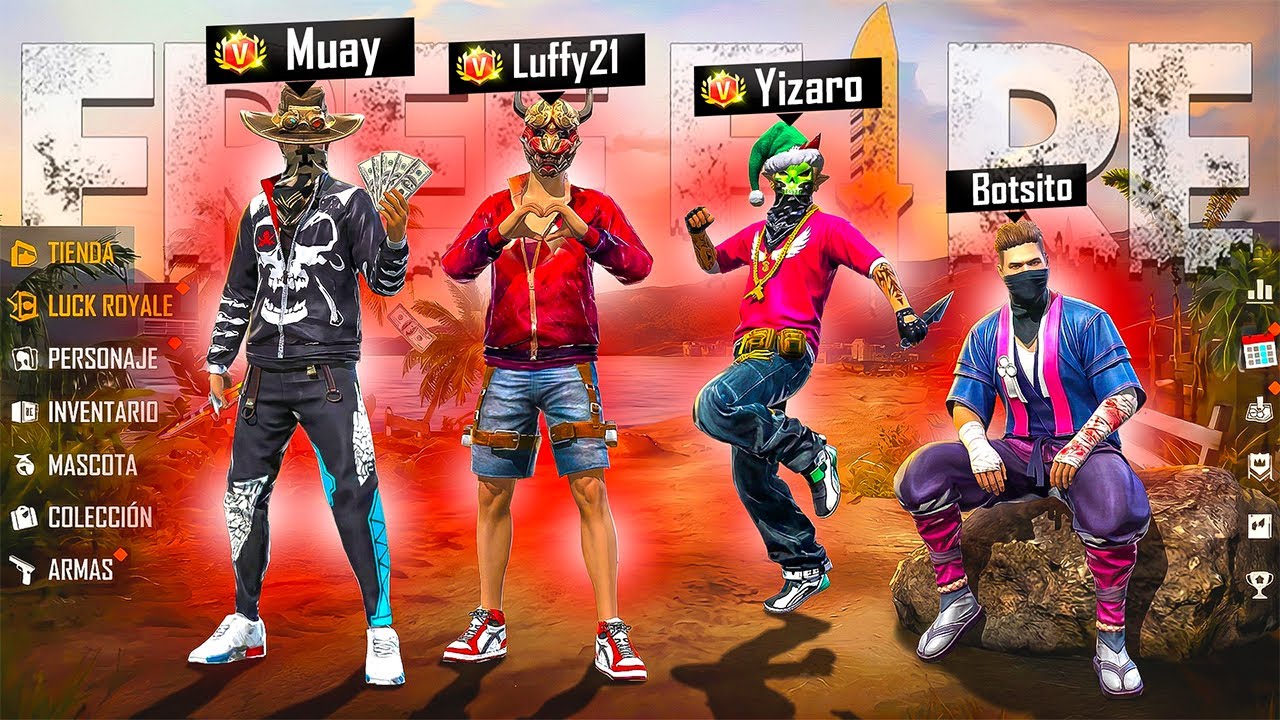 SOMOS VETERANOS POR 1 DÍA 😱 FREE FIRE (Muchos emotes)