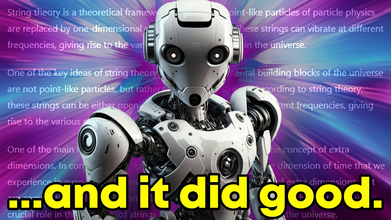 I asked an AI to explain String Theory...