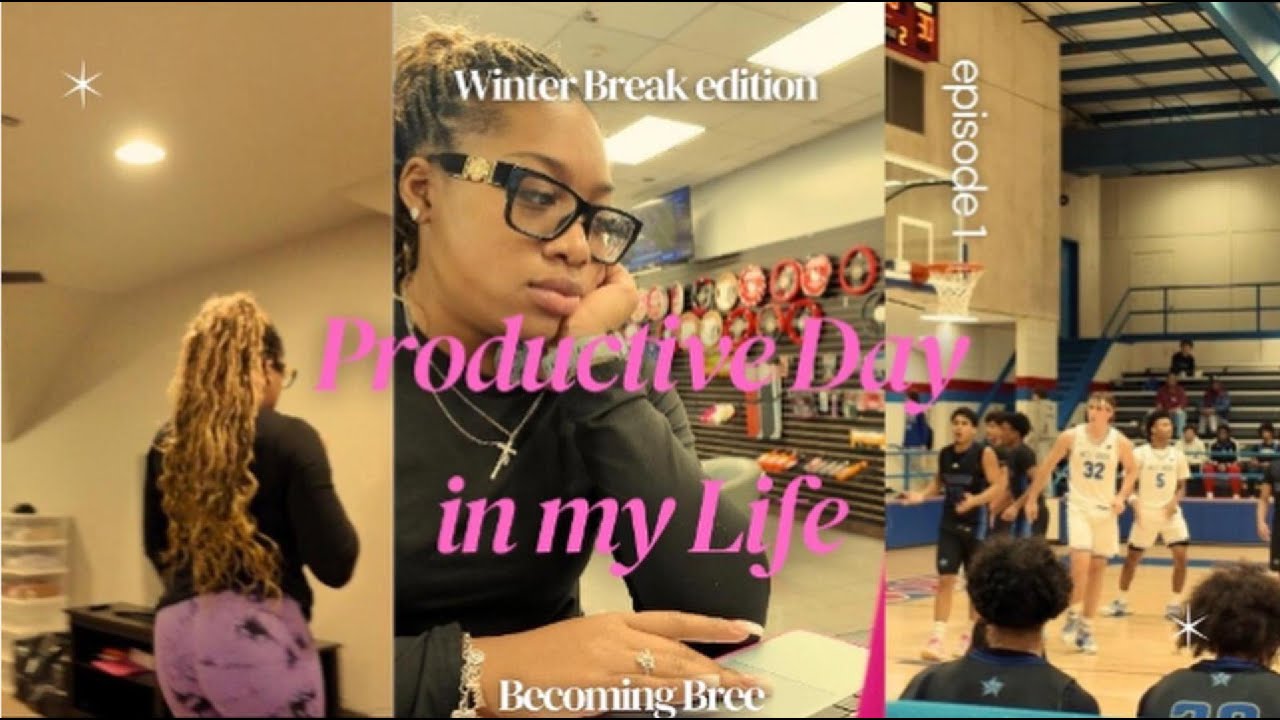 PRODUCTIVE DAY IN MY LIFE | WINTER BREAK EDITION