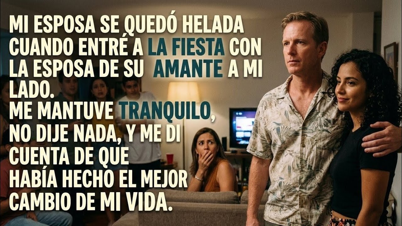 MI ESPOSA SE QUEDÓ HELADA CUANDO ENTRE A LA FIESTA CON LA ESPOSA... | Historias que susurran