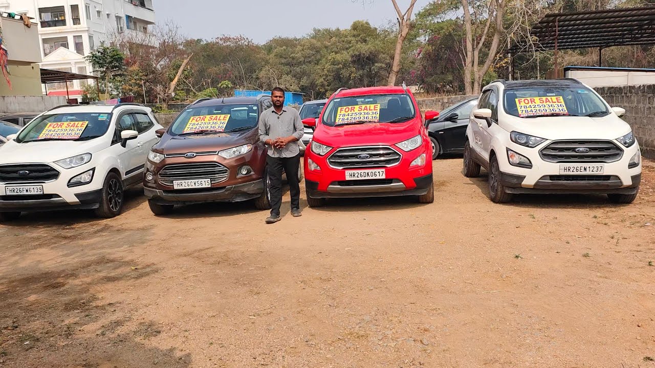 #Ecosport 4 కార్లు అమ్మబడును.7842593636//7842693636
