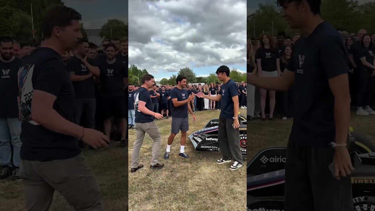 Getting the whole gang together for our 2025 team photo at Grove 🏡 #f1 #williams