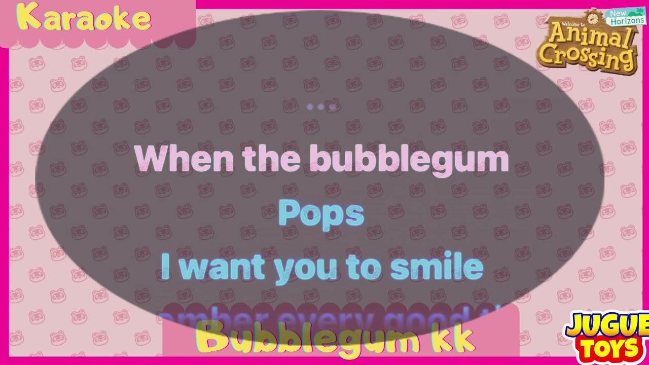 Bubblegum KK  Karaoke • Animal Crossing New Horizons Music • Mix Qumu