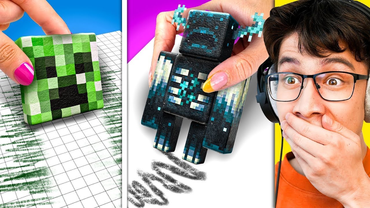 Школьные принадлежности MINECRAFT нового уровня
