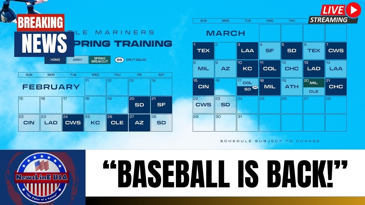 БЕЙСБОЛ ВЕРНУЛСЯ! MLB опубликовала расписание весенних тренировок 2026 года &mdash; фанаты не могут пов...