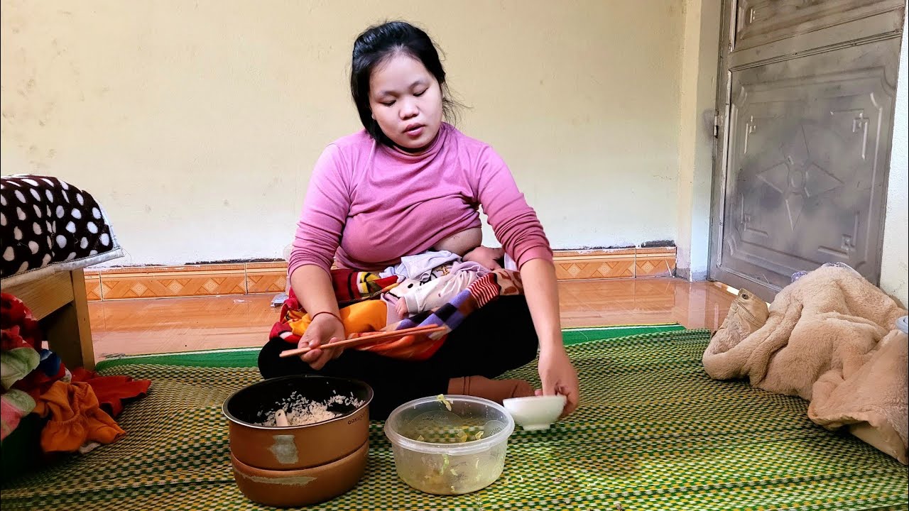 The life of a single mother taking care of her children alone until adulthood - Daily Life