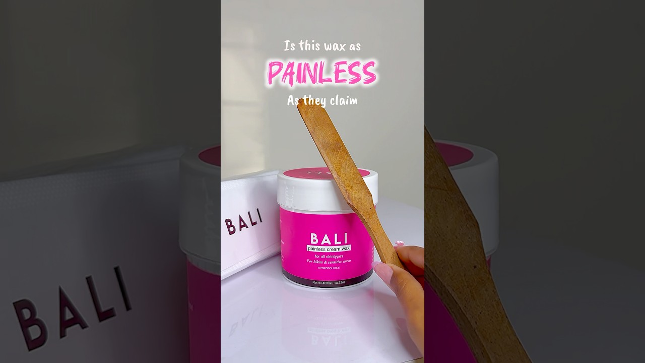 Painless Waxing at Home #youtubeshorts #shorts #shortvideo