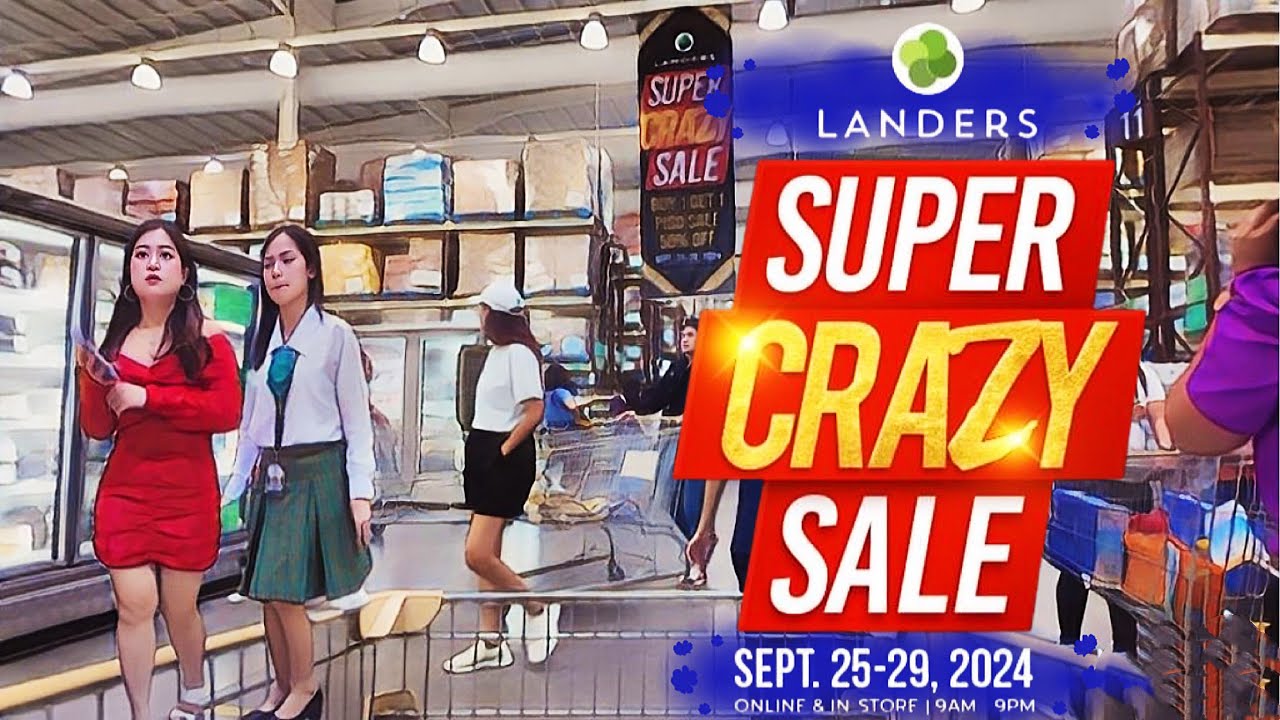 🐵 [HD #CEBU 🇵🇭 ]  Landers Superstore Cebu: Super Crazy Sale!