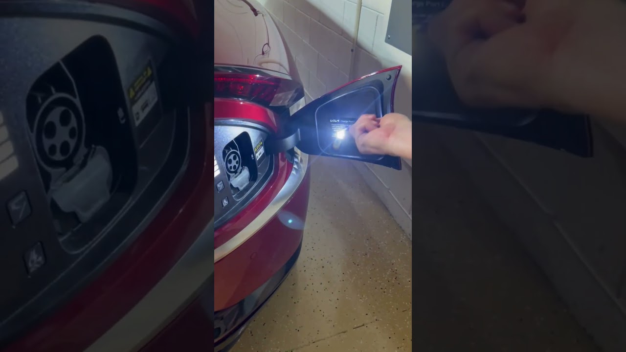 KIA EV6 Charge LED Light - DIY #ev6 #kia #led #diy #howto #charge #electric #electriccar #light