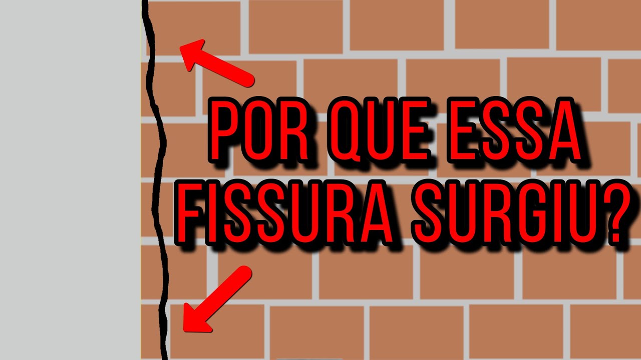 FISSURA VERTICAL entre PILAR e PAREDE