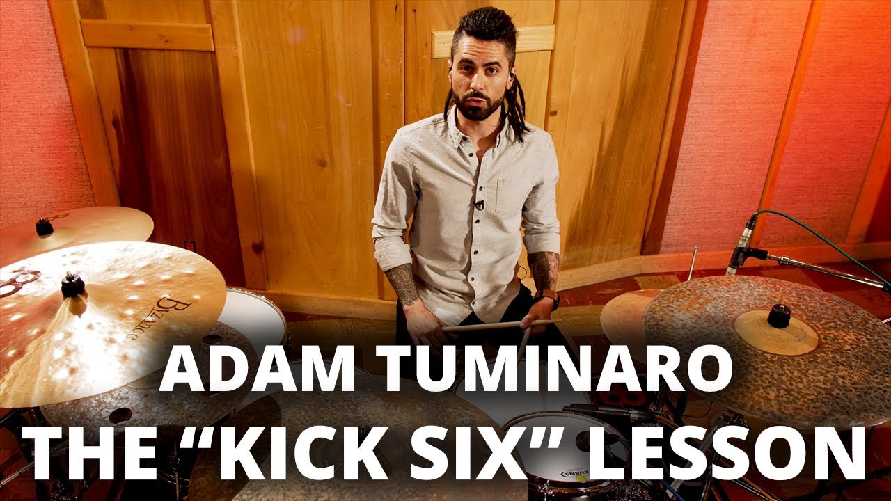 Meinl Cymbals - Adam Tuminaro - The "Kick Six" Lesson