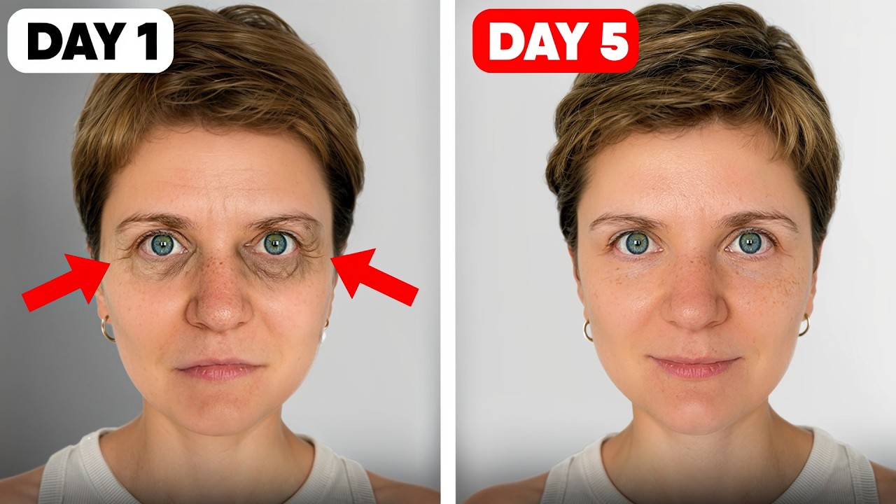How to Reduce Eye Bags, Droopy Lids & Wrinkles | NO PATCHES, NO SURGERY