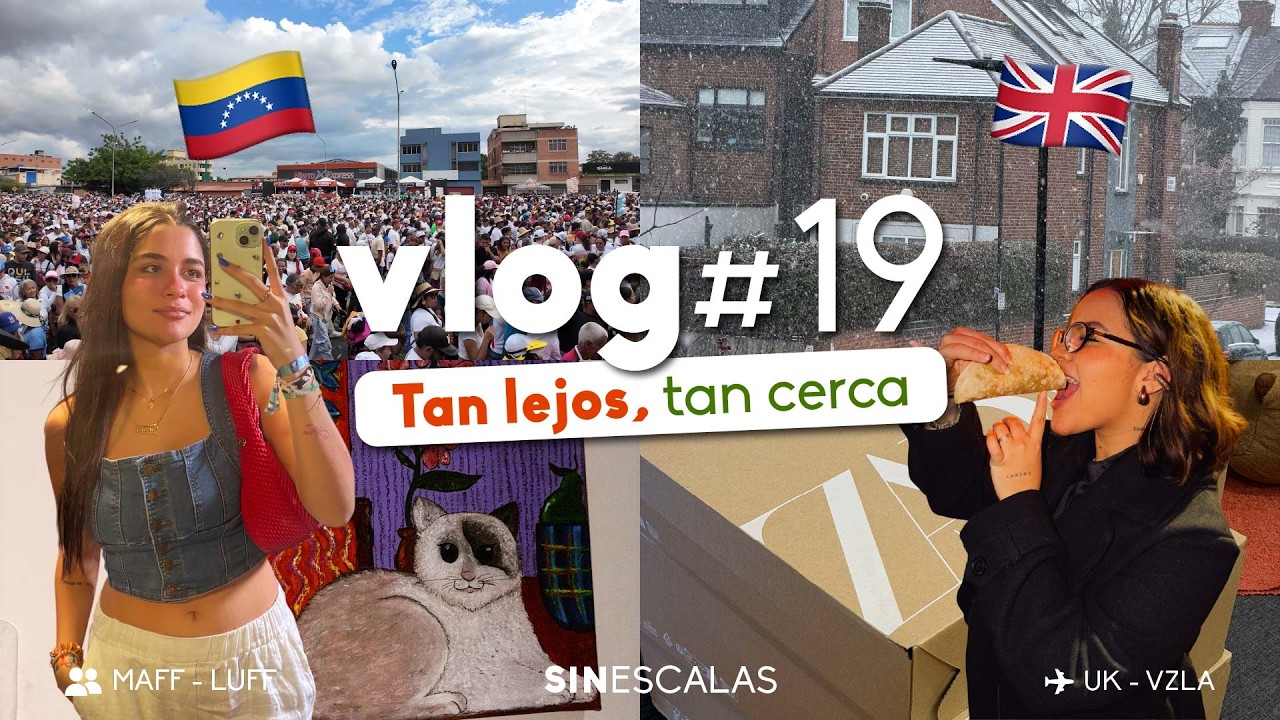 Nuestras realidades en Londres y Venezuela: Lo que nos dejo este mes🇬🇧🇻🇪| vlog #19