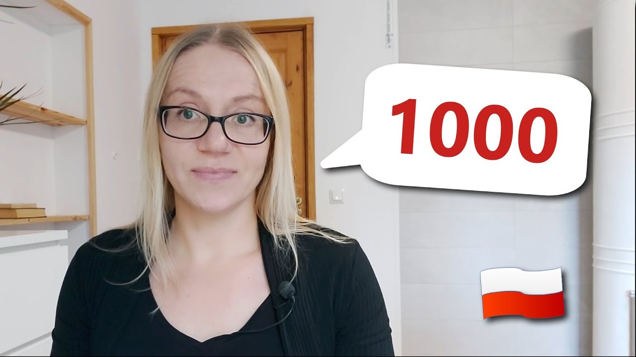 Polish numbers 1000 | TYSIĄC