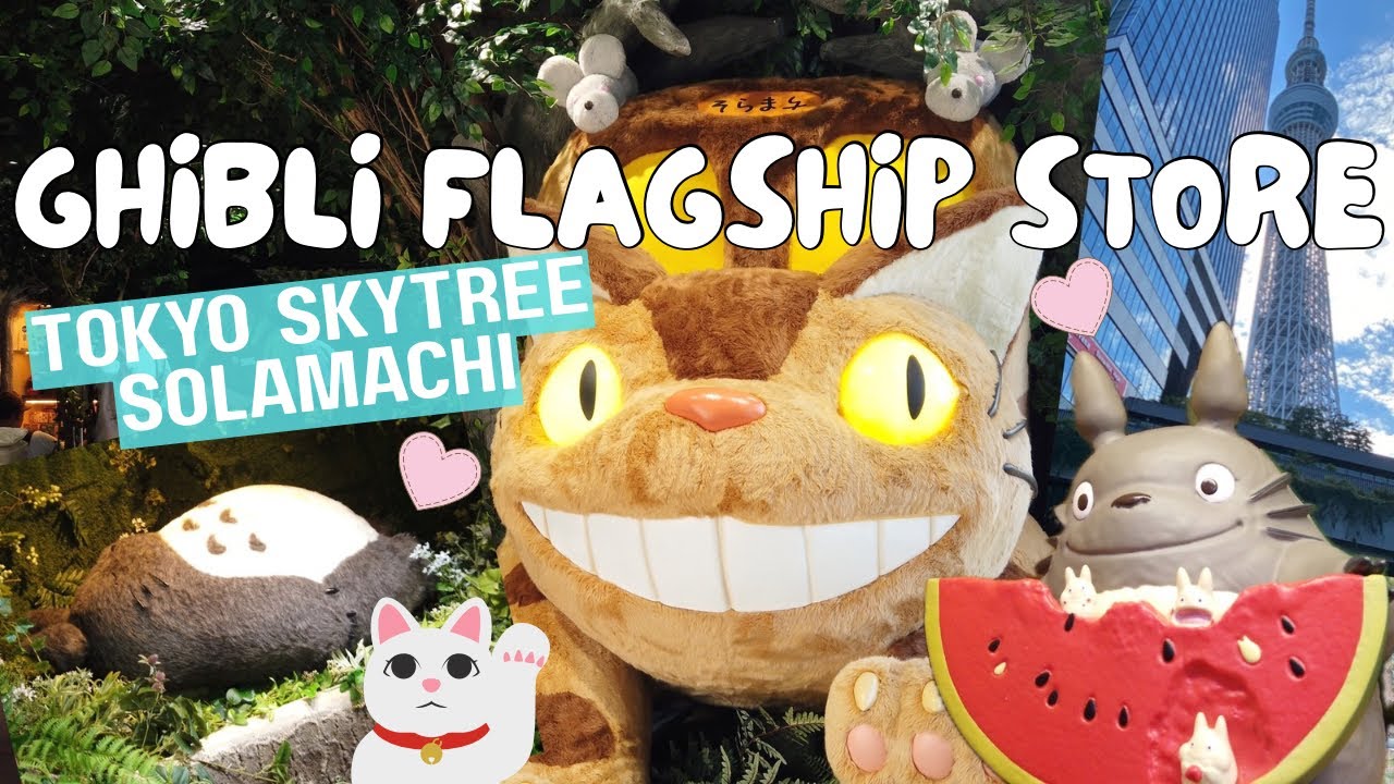 LIVING IN JAPAN 082 | Ghibli Flagship Store at Tokyo Skytree Tour | Most Enchanting Ghibli Store!