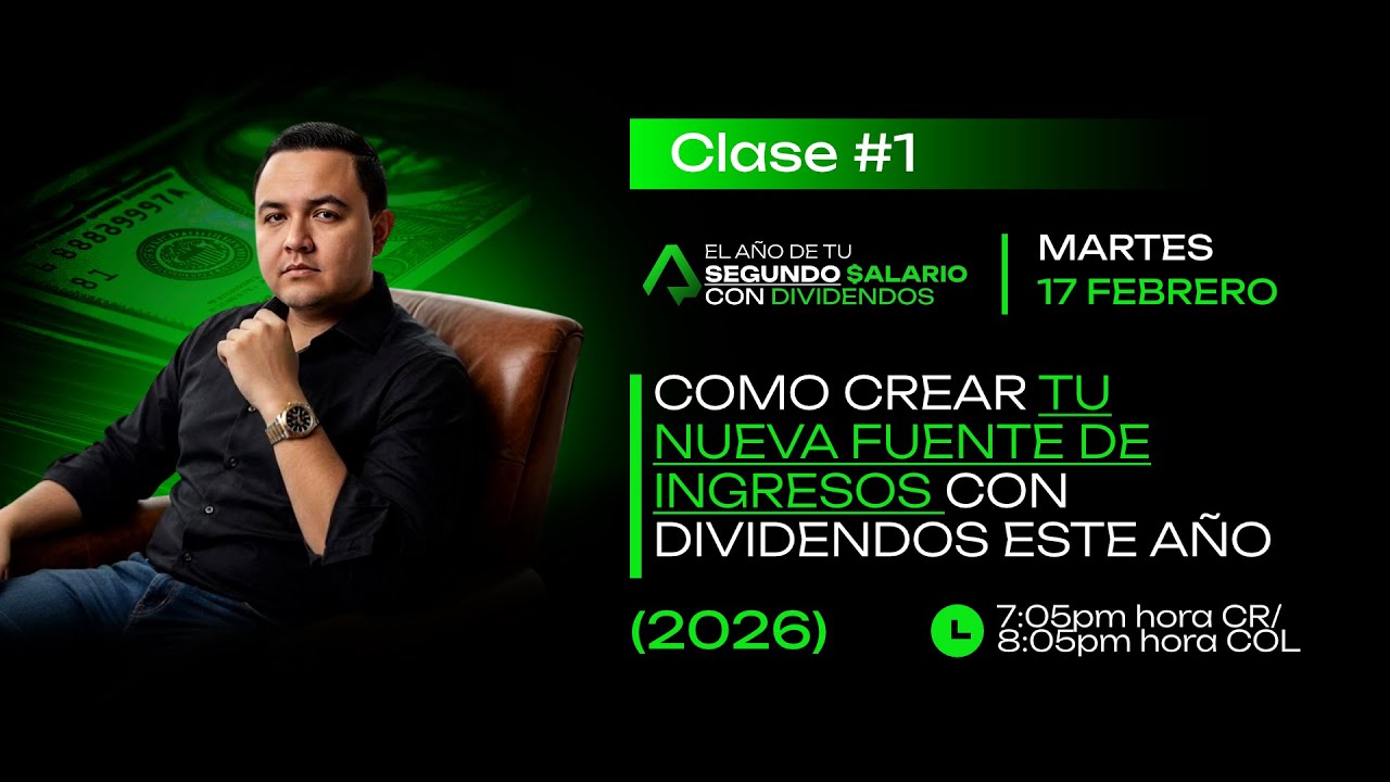Como crear Tu Nueva Fuente de Ingresos con Dividendos este Año (2026)