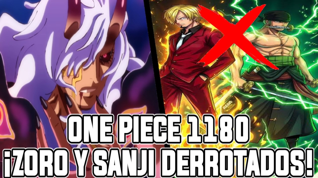 ONE PIECE CAPITULO 1180 (NUEVOS SPOILERS) | LA DERROTA DE SANJI Y ZORO | NERONA IMU ES DIOS