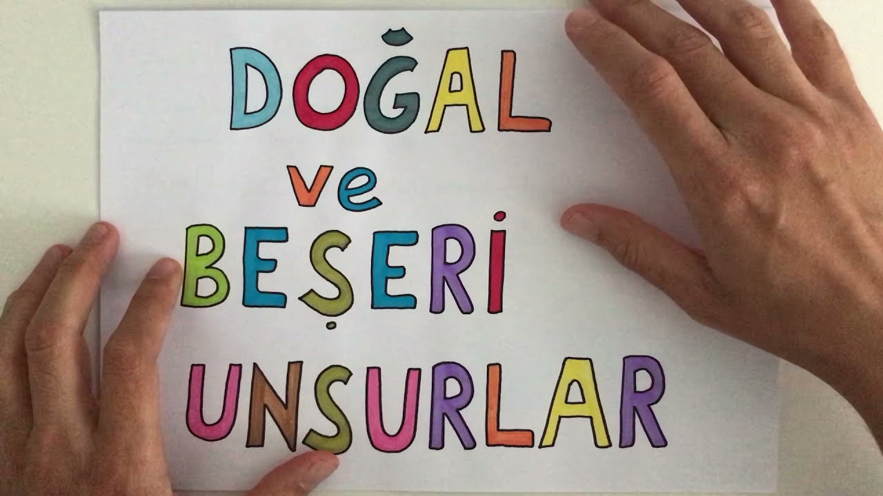 Doğal ve Beşeri Unsurlar/4. Sınıf Sosyal Bilgiler