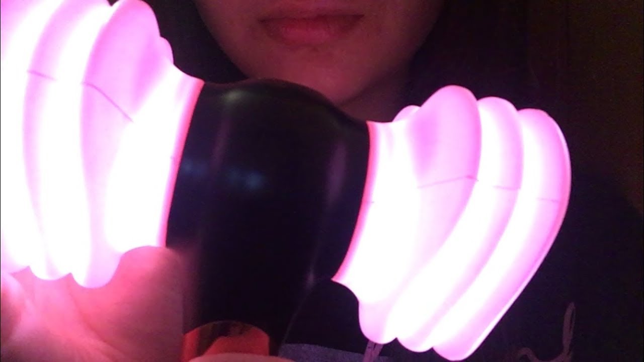 ASMR with a BLACKPINK Lightstick