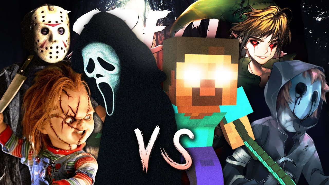 Creepypastas vs. Películas de Terror 1 RAP | (Especial Halloween 2015 Remake)