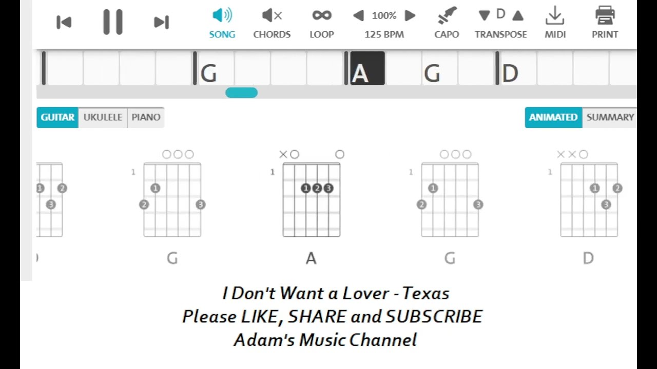 VE0005--I Don't Want a Lover by Texas.