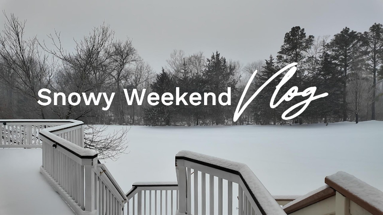 Snowy Weekend Vlog ❄️