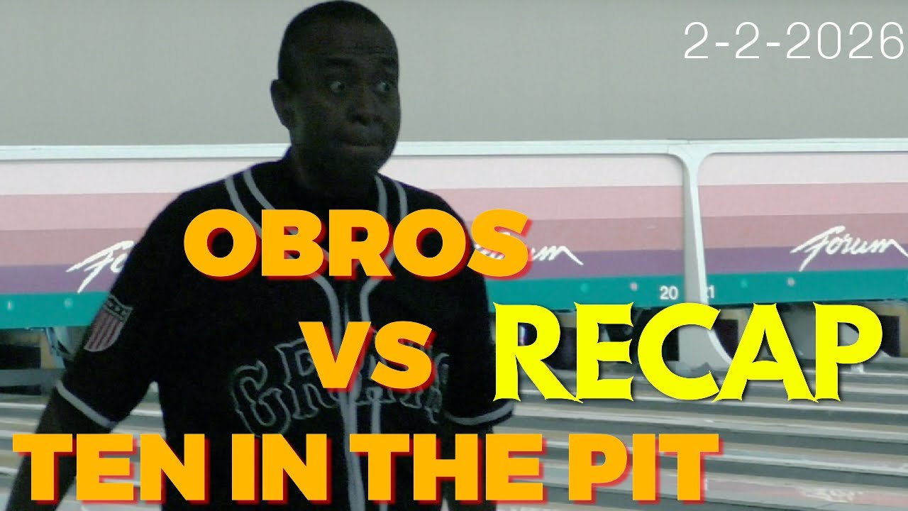 OBROS VS TEN IN THE PIT (RECAP!) #recap #highlights #reels #bowling
