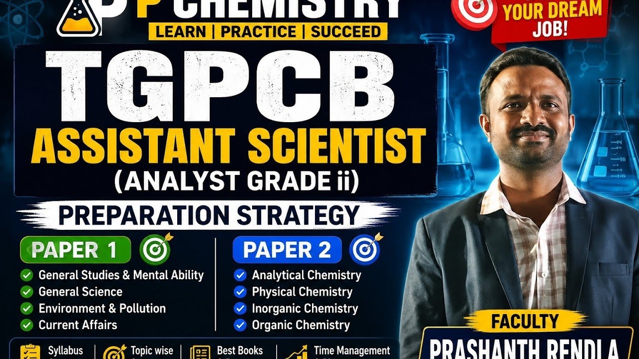 TGPCB Analyst Grade 2 Assistant Scientist Exam Analysis | #PCB #Chemistry