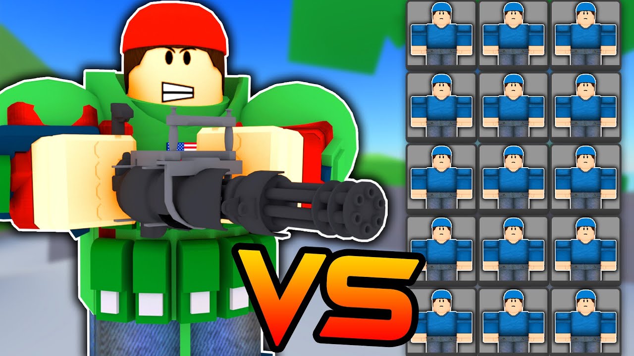 ARSENAL 1 VS 15... (ROBLOX)