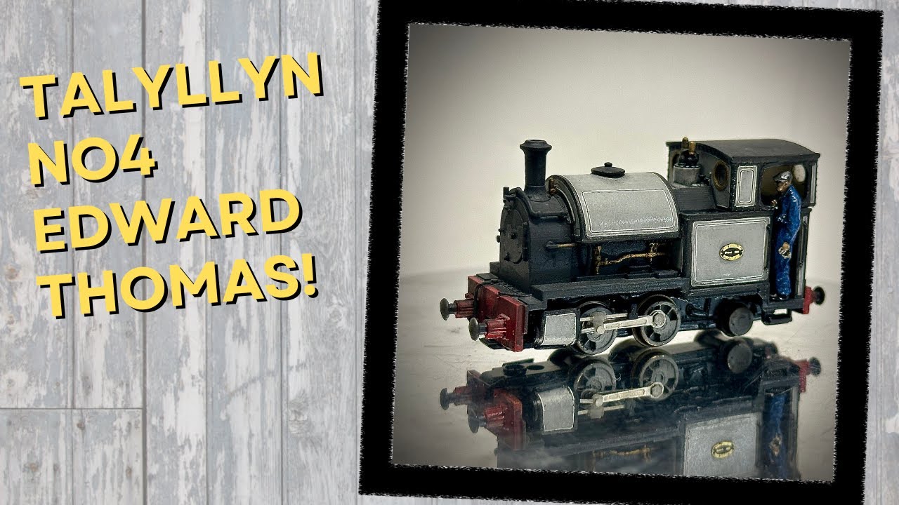 I built Talyllyn no4 Edward Thomas in its NEW livery!
