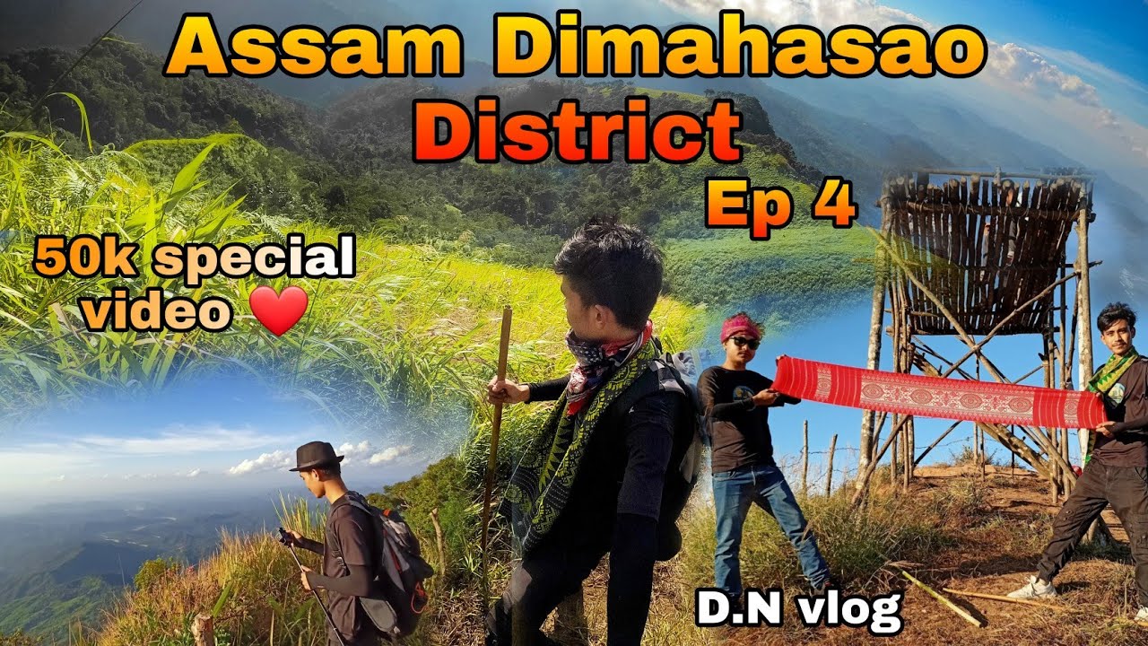 Tumjang hills 6 hours trekking 🔥 || Dima Hasao || Assam (50 k special video ❤️)