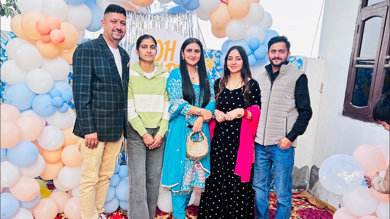 पहला vlog मिलिए मेरी family से  #firstvlog #familytime #piliafunction #reetchahalvlogs