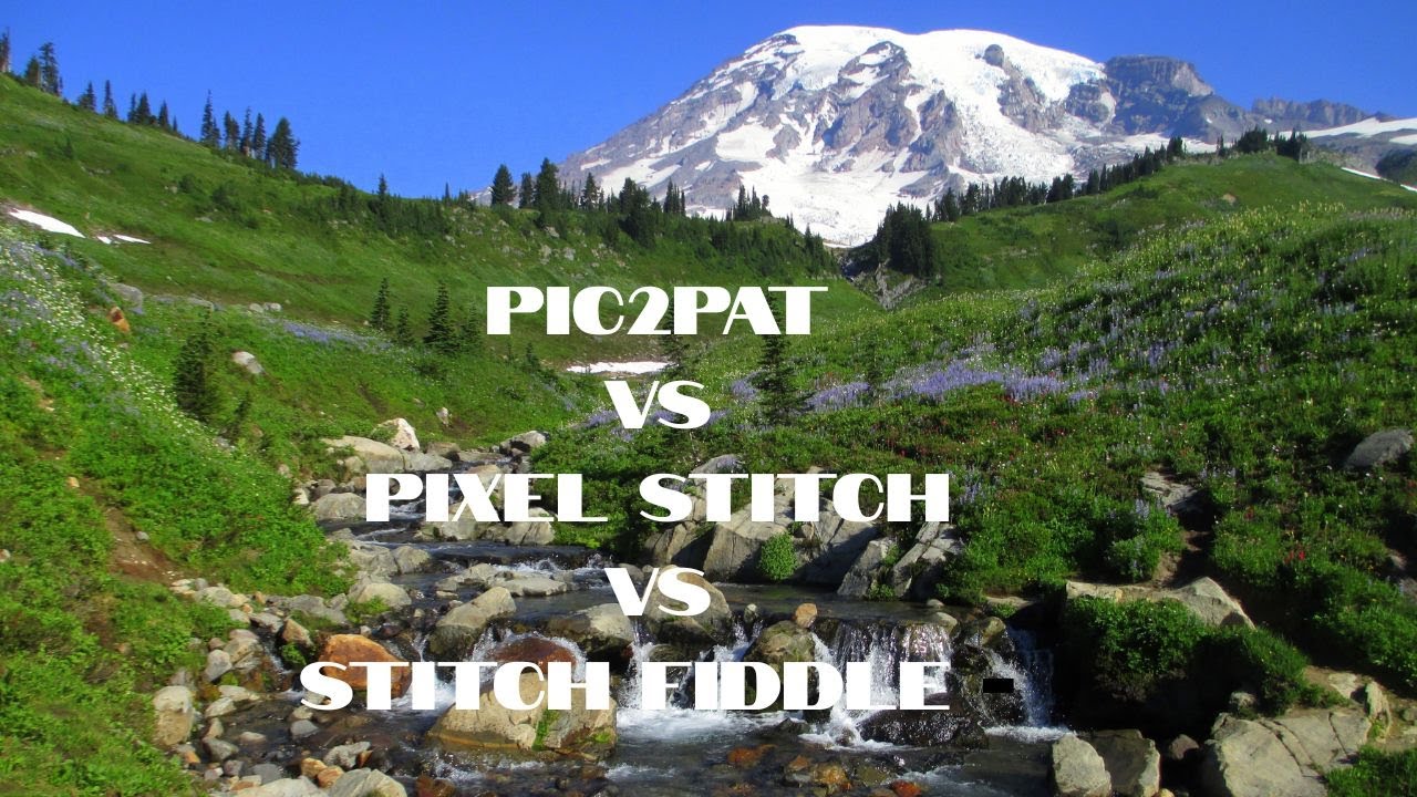 Pic2Pat vs Pixel Stitch vs Stitch Fiddle - Which is Best for Cross Stitch?