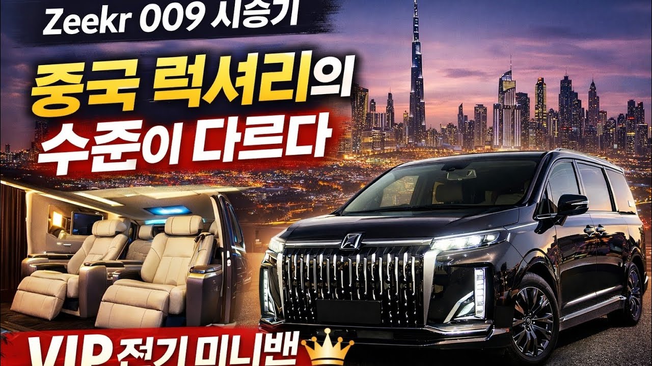 중국 럭셔리의 끝판왕｜지커 009 리뷰｜이건 미니밴이 아니라 움직이는 VIP 라운지 auto Master01 