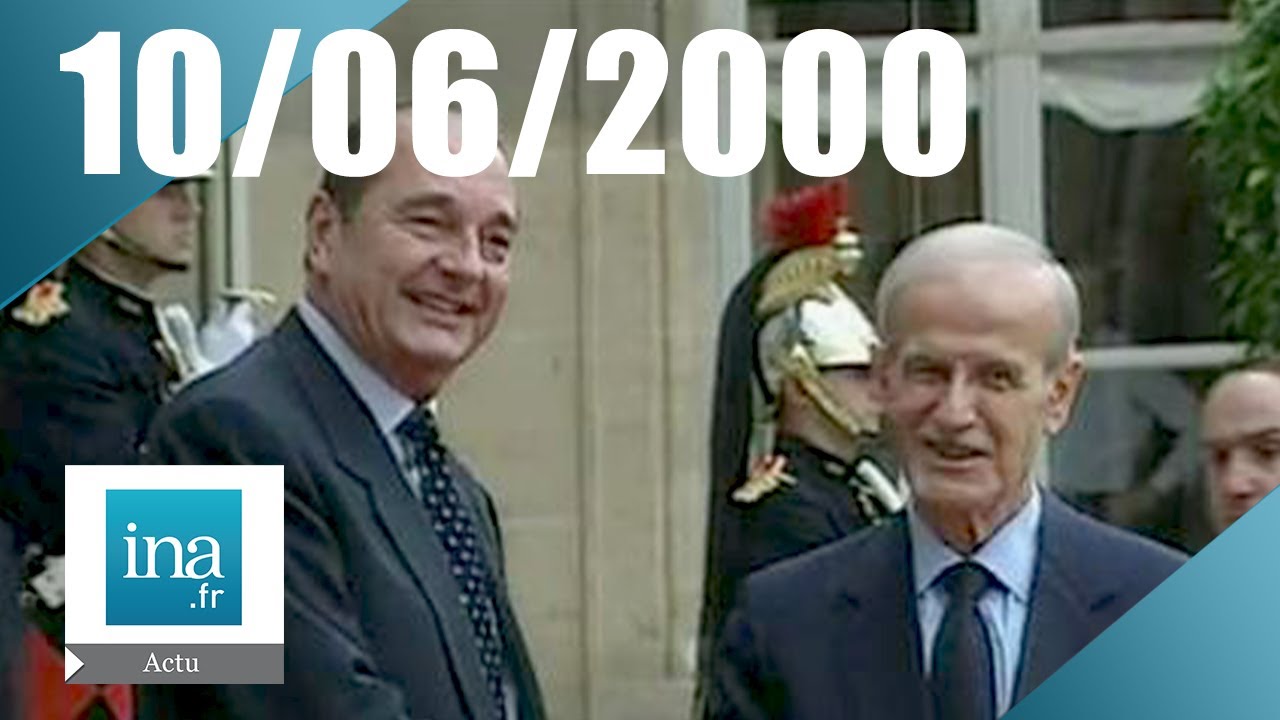 20h Antenne 2 du 10 juin 2000 : Mort du président Hafez El-Assad  | Archive INA