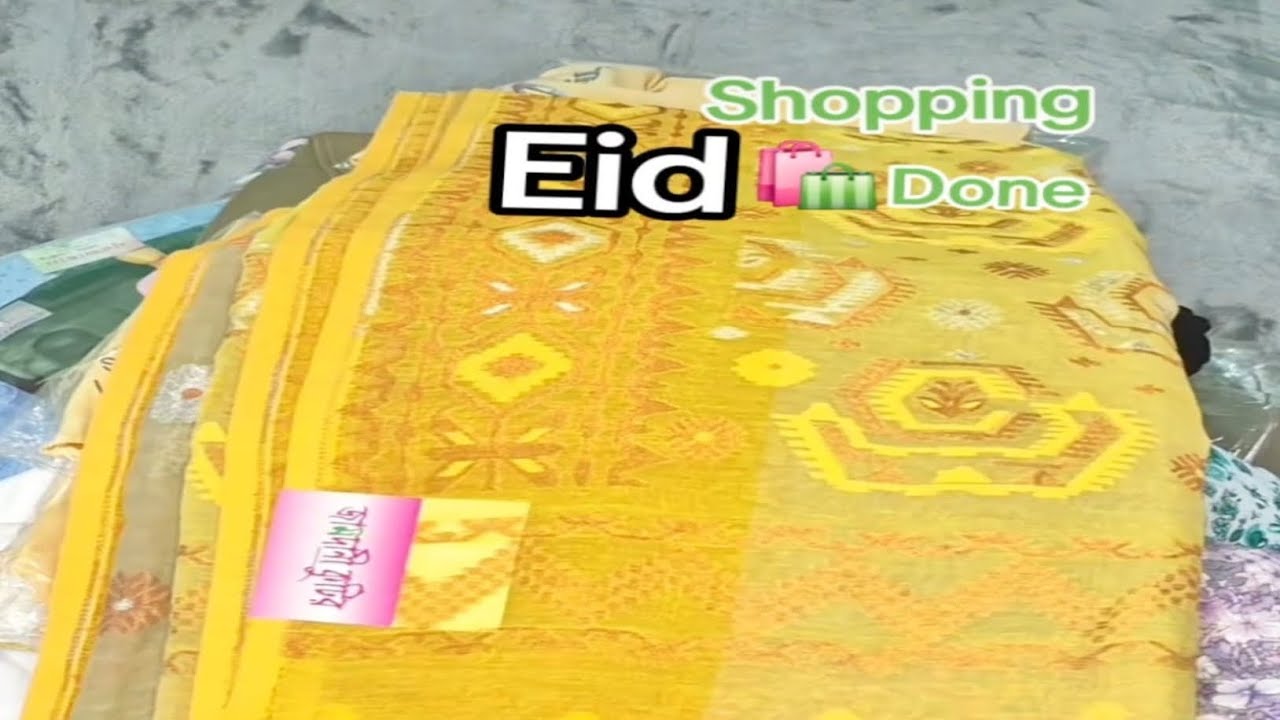 Eid Shopping Done 🛒 | ঈদের মার্কেট ঘুরে কেনাকাটা | Full Vlog Bangla 2026
