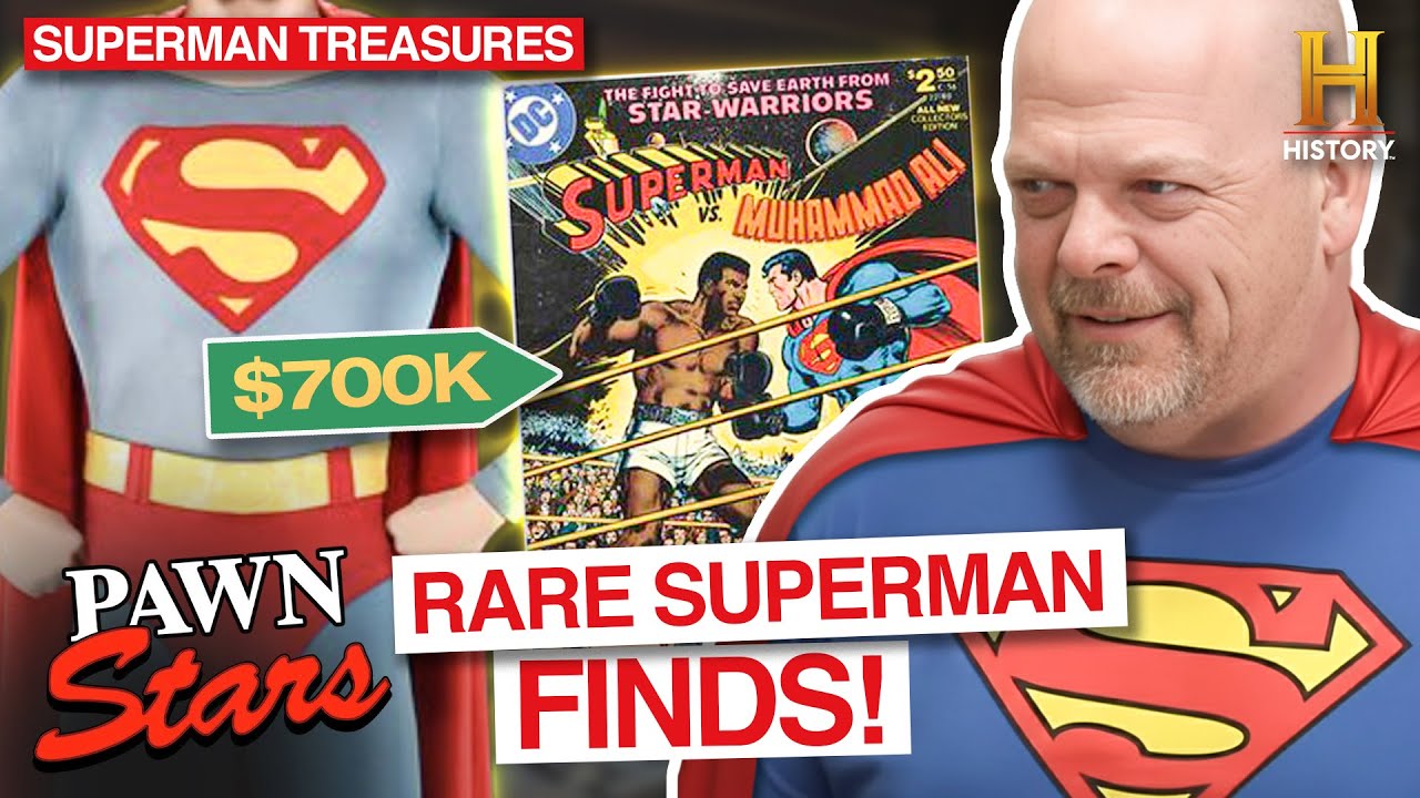 Man of Steals: Super Deals on Superman Memorabilia | Pawn Stars