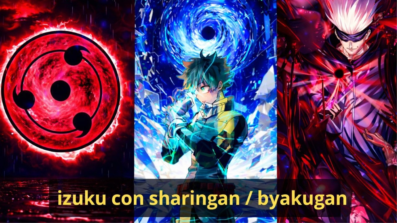 QHPS si izuku despertaba el sharingan y byakugan Cap 8