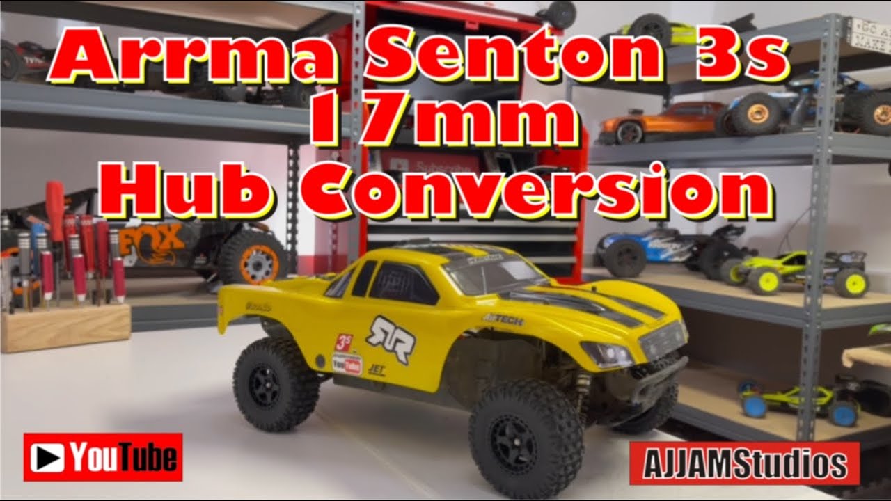 Senton 3s 17mm Hub Conversion