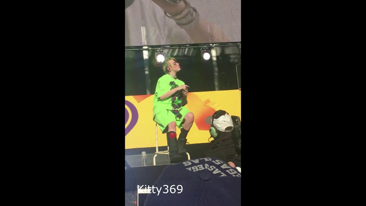 092119 Billie Eilish when the party's over @ iHEART Radio Daytime Stage 2019