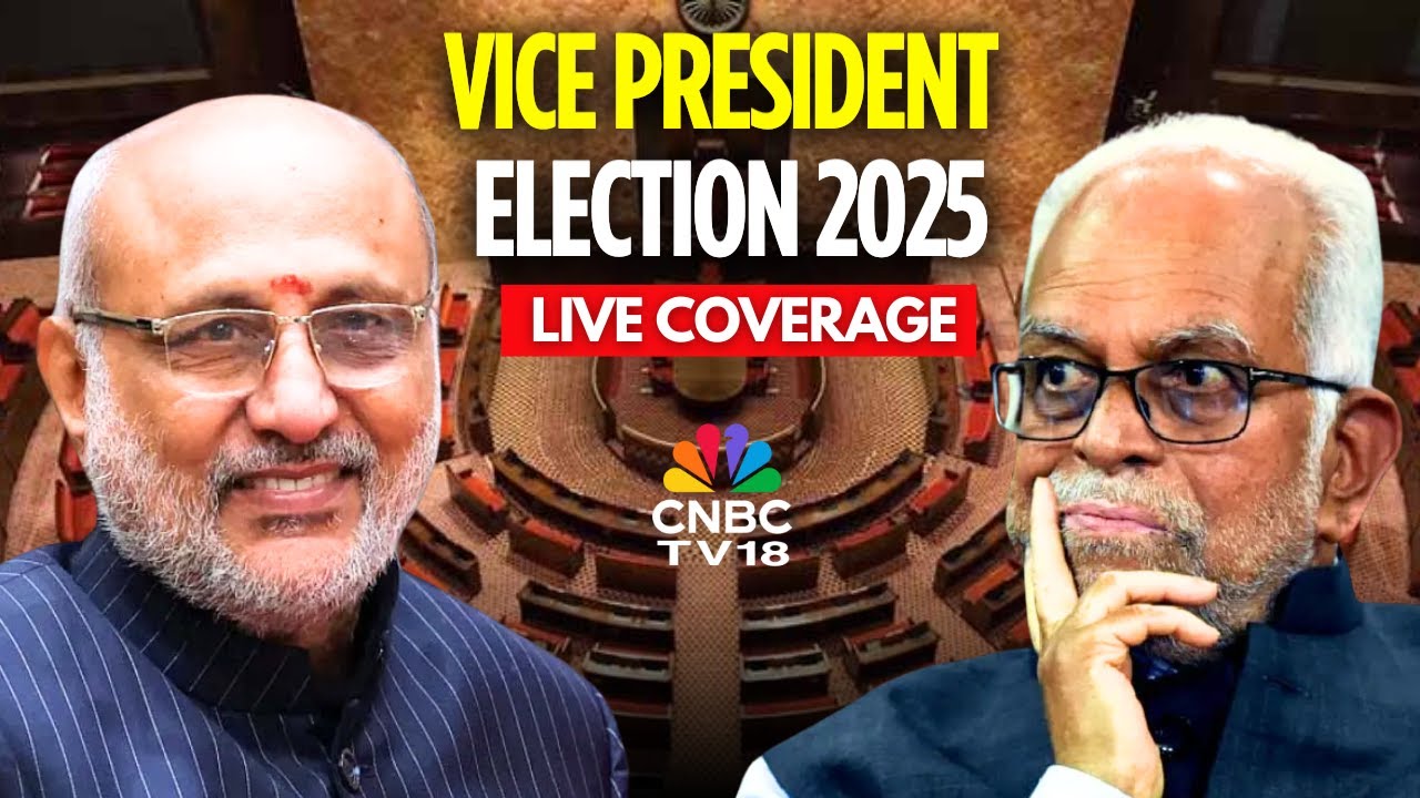 Vice President Election 2025 LIVE: CP Radhakrishnan vs B Sudershan Reddy in VP Polls | Rajya Sabha