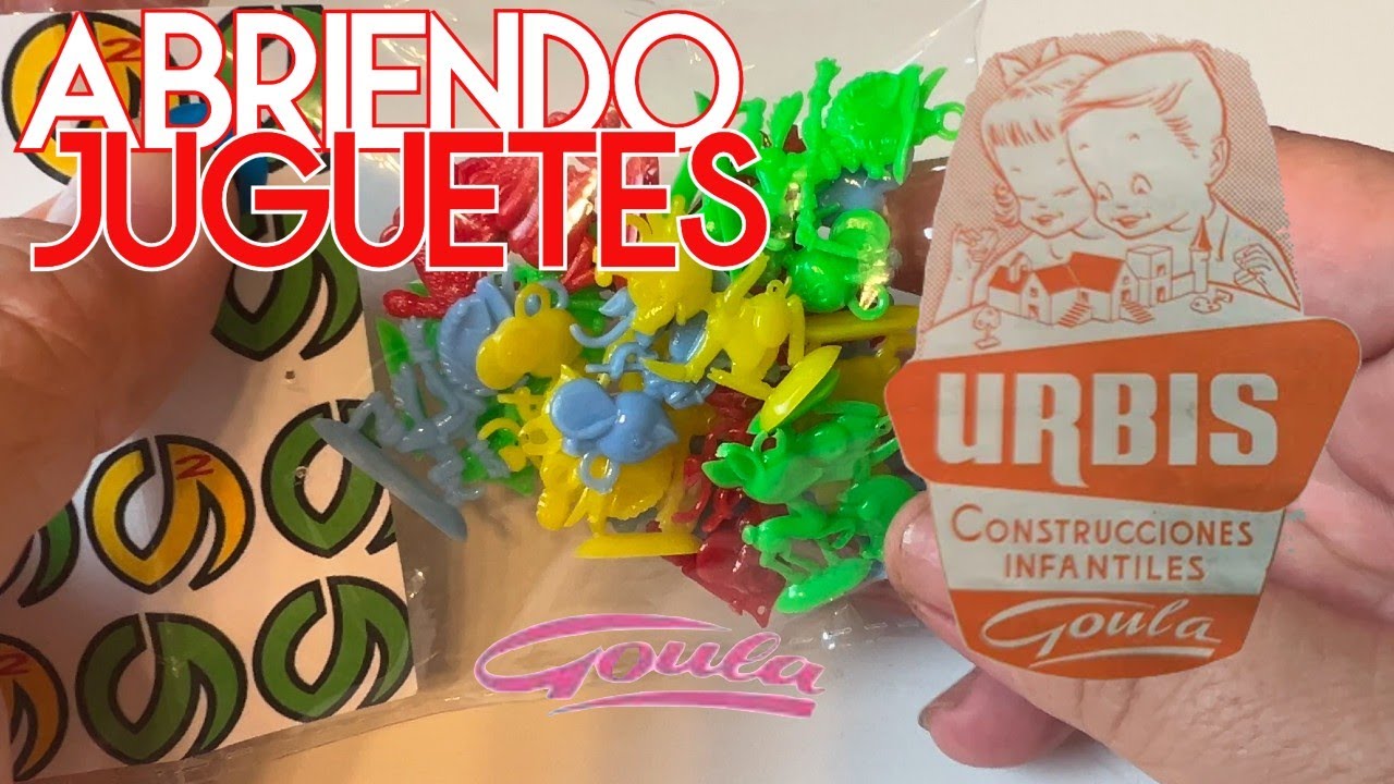 ABRIENDO JUGUETES: mini figuritas GOULA