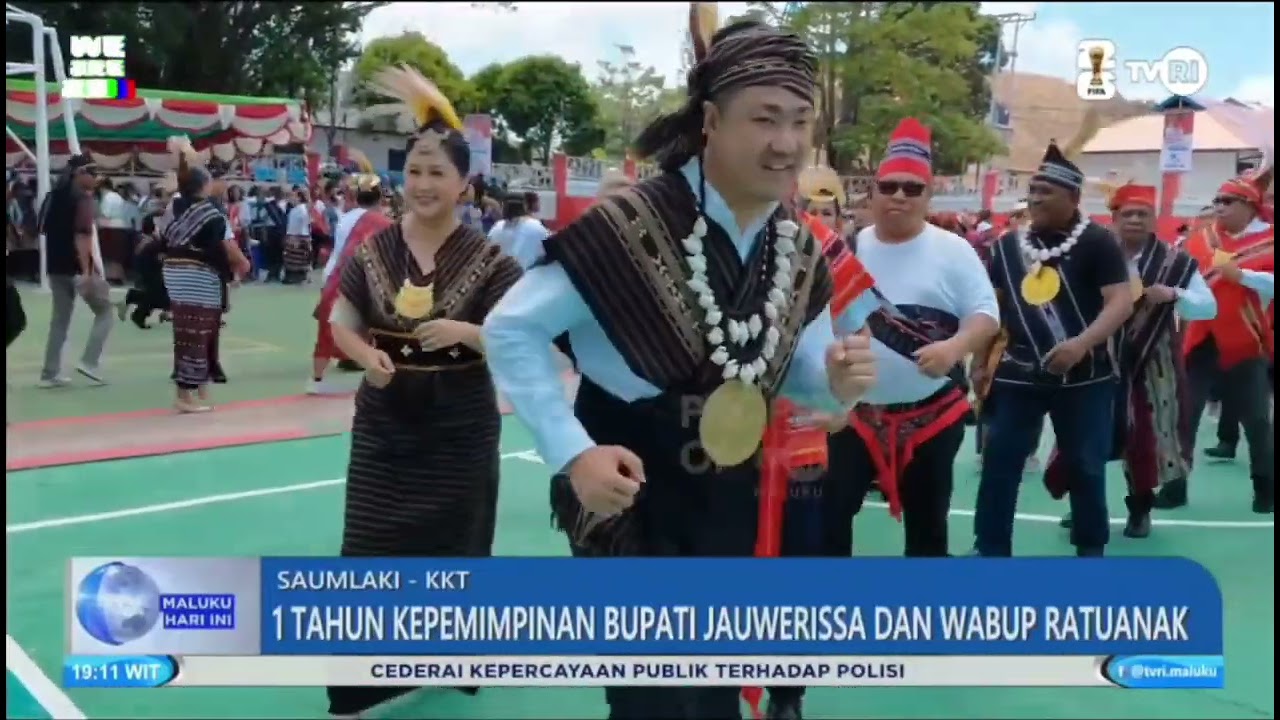 1 TAHUN KEPEMIMPINAN BUPATI JAUWERISSA DAN WAKIL BUPATI RATUANAK CAPAI HASIL YANG MAKSIMAL