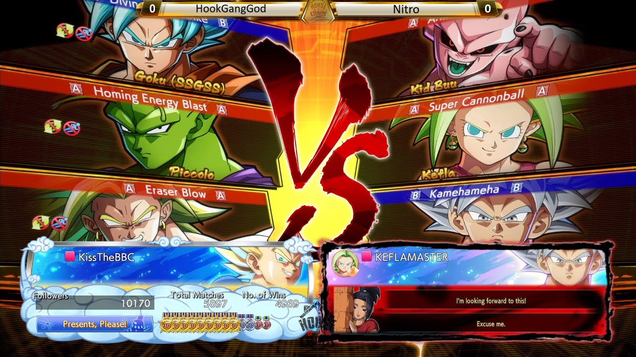 Dragon Ball Fighterz - COM 18 - HookGangGod vs Nitro [ Amazing Intense Set ]